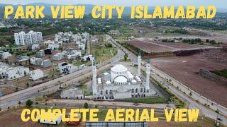 Park View City Islamabad, Complete aerial View