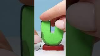 Making U Alphabet Lore tutorial Dimia clay #shorts