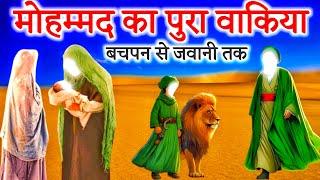 MuhammadﷺKa Full History| Muhammad Ka Pura Waqya| Huzur Ka Bachpan Waqya |  Islamic Story Hindi/Urdu