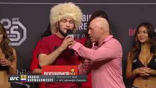 Alhamdulillah — Khabib Nurmagomedov