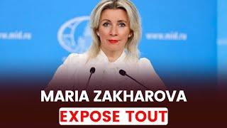 MARIA ZAKHAROVA EXPOSE TOUT : L'OTAN ET L'OCCIDENT AGRAVENT LA SITUATION