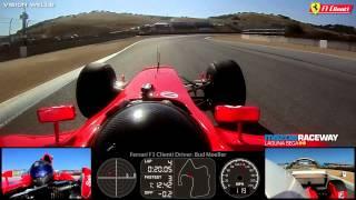 Ferrari Racing Days Laguna Seca - F1 Clienti Driver: Bud Moeller / Session 1 - Fast Lap