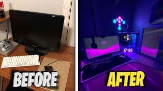 Transforming my old gaming setup into my Dream Gaming Setup!