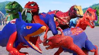 ALL THE BEST MOST POWERFUL SUPERHERO DINOSAURS! | Superhero Dinosaur Team!