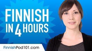 Learn Finnish in 4 Hours - ALL the Finnish Basics You Need