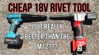 Banggood 18v Rivet Tool Review | Will It Pop Rivets, OR Will It Pop Smoke?