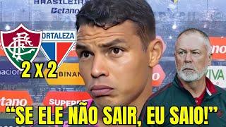 APOS EMPATE DO FLUMINENSE! THIAGO SILVA FAZ DESABAFO EMOCIONANTE! OLHA O QUE ELE DISSE!