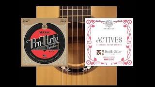 D'Addario EJ45 VS Knobloch Actives nylon (300ADN)