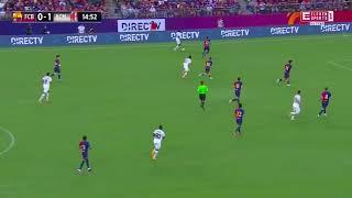 Christian Pulisic AMAZING GOAL vs Barcelona FC +Luka Jovic for 2-0 to AC Milan