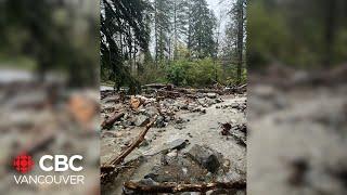 Homeowner reported missing amid mudslide in Coquitlam