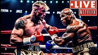 Mike Tyson vs Jake Paul LIVE  Netflix Knockout 2024  Full Fight Highlights  Undisputed 4K