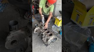 How to sleeve fitting #shortsfeed #automobile #repair #car #carparts #clarence #mechanic #korba #On