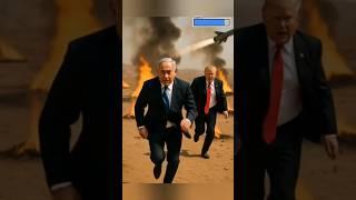 Israel vs Iran war | Benjamin Netanyahu vs Donald Trump #war #israel #iran #news #today #shorts
