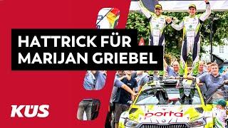 ADAC Saarland-Pfalz-Rallye: Marijan Griebel macht Hattrick perfekt