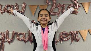 Valentinas 3rd Gymnastics competition at Suncoast Gymnastics￼ | Valentina Petit