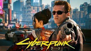 Terminator in Cyberpunk 2077