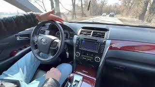 Toyota Camry 50 отзыв, обзор тест драив