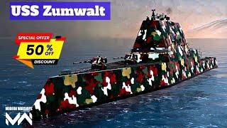 USS Zumwalt - Only 5k Gold 🪙 Offer Available modern warship gameplay