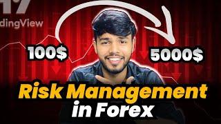 Risk Management in Forex Trading | $100 vs $5000 Risk to Reward Ratio | Forex Like Vicky