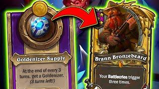 Free Golden Brann! | Hearthstone Battlegrounds