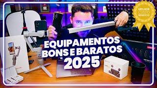 GOOD and CHEAP equipment for RECORDING VIDEOS in 2025