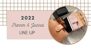 My 2022 Planner & Journal Lineup