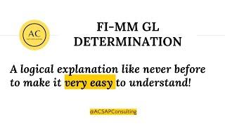 Logical Reasoning behind FI-MM Integration Config  |  AC SAP Consulting