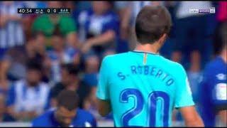 Sergi Roberto vs Alaves (Away) 20/08-17 HD 1080i by RLcomps