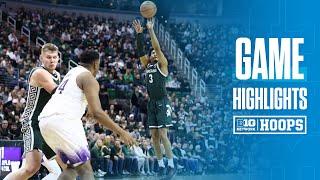 Washington at Michigan State | HIGHLIGHTS | Big Ten Basketball | 01/09/2025