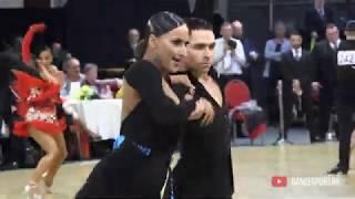 Moldovan Paul - Tatar Cristina ROU | Rumba | WDSF WO Latin | Antwerp Diamond Cup 2020