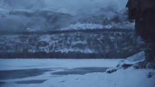 GOT 7X6 Battle of the frozen lake beric dondarrion cool flaming sword