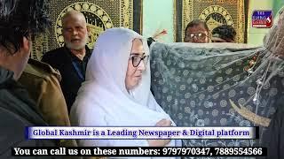 On the occasion of 10th Ashoora, Dr. Darakhshan joined the procession of  DabSadath, Ganderbal.