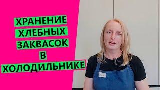 О ЗАКВАСКАХ И ХОЛОДИЛЬНИКЕ: как хранить? когда ставить в холодильник?