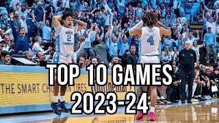 UNC Basketball: Top 10 Games of the 2023-24 Season