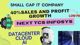 A Small Cap IT Business can be next TCS INFOSYS | Low PE | High Growth | Dynacons Systems & Solution