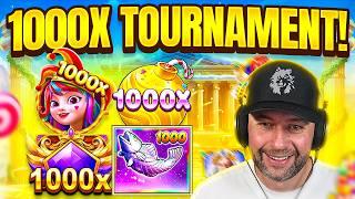 Doing an INSANE $200,000+ SLOT TOURNAMENT with EVERY 1000x SLOT!! (Bonus Buys)