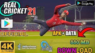 REAL CRICKET 21 APK+DATA DOWNLOAD NOW 