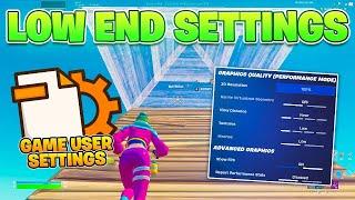 The Best Fortnite Settings For LOW END PC & Config in Season 4! (INSANE FPS BOOST)