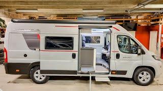 New 2024 Luxury Campervan with Longitudinal Beds & Modul System - Roller Team Livingstone DUO Sport