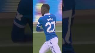 IDRISSA GANA GUEYE STRIKE SECURES EVERTON'S PREMIER LEAGUE STATUS! #everton #premierleague #football