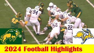 South Dakota State vs North Dakota State Football Game Highlights 10 19 2024