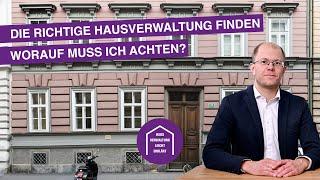 Die richtige Hausverwaltung finden - Worauf muss ich achten? | Hausverwaltung leicht erklärt