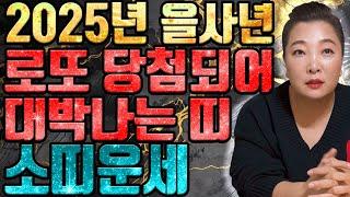 2025년 을사년 소띠운세 운명이 바뀐다! 2025년 로또가 당첨되어 금전, 귀인, 문서 대박난다! 소띠분들 엄청난 반전이 시작됩니다! 61년생 73년생 85년생 97년생