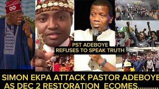 YORUBA ATTACK SIMON EKPA 4 INSULTI*G PST ADEBOYE,DISRUPTING UNITY/INSECURITY IN NIG AS TINUBU BOW 2.