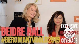 Deidre Hall interviewed at #DorisBergman's 10th Luxury Lounge & Party #BergmanTVGold2019