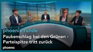 phoenix runde: Paukenschlag bei den Grünen – Parteispitze tritt zurück