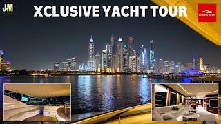 Luxury Dubai Yacht Tour at Night with BBQ | Xclusive Yachts Experience 