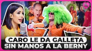 CARO BRITO LE DA GALLETA SIN MANOS A LA BERNY Y NO LE PAGA CON MISMA MONEDA