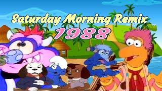 Saturday Morning Remix with commercials and bumpers | 1988