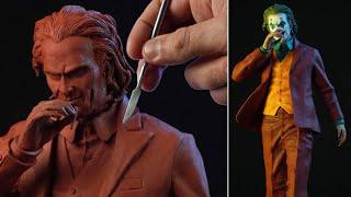 Sculpting JOKER 2019 | Joaquin Phoenix - Timelapse